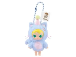 Pop Mart Baby Molly Pocket Friends Series Feeling Blue Vinyl Plush Pendant - US Sale