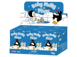 Pop Mart Baby Molly x Pingu Happy Fishing Series Plush Pendant Sealed Case (6 Blind Box) - US Fashion