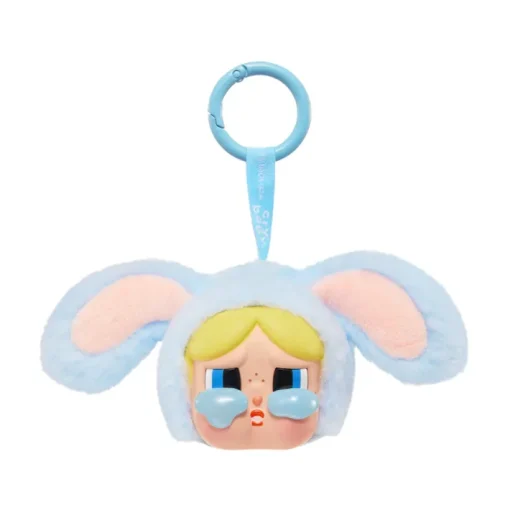 Pop Mart CRYBABY x Powerpuff Girls Series Bunny Bubbles Vinyl Face Plush - US Sale