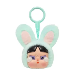 Pop Mart CRYBABY x Powerpuff Girls Series Bunny Buttercup Vinyl Face Plush - US Clearance