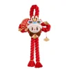 Pop Mart Labubu Wealthy Snake's New Year Celebration Series Plush Door Decoration - US Clearance