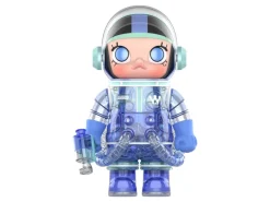 Pop Mart Mega Collection 400 % Space Molly Soft Drink Series Blue Hawaii 400% - US Outlet