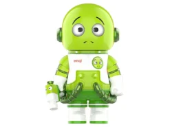 Pop Mart Mega Space Molly x emoji Series All in Green 100% - US Sale