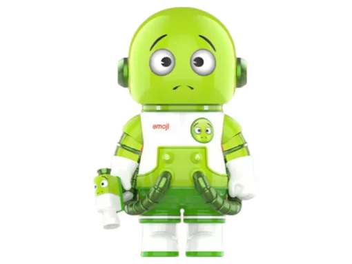 Pop Mart Mega Space Molly x emoji Series All in Green 100% - US Sale