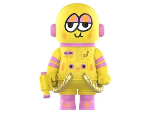 Pop Mart Mega Space Molly 400% Jon Burgerman Space Cadets Series Chik Figure - US Discount