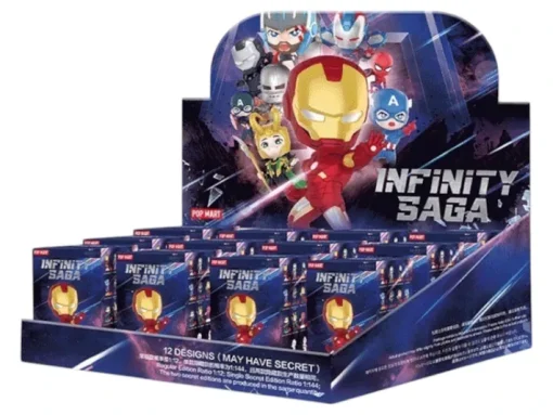 Pop Mart Marvel Infinity Saga Series Figure Sealed Case (12 Blind Box) - US Sale