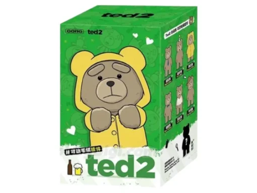 Pop Mart Ted2 Teddy Bear Action Plush Pendant Series Single Blind Box - US Outlet