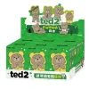 Pop Mart Ted2 Teddy Bear Action Plush Pendant Series Sealed Case (6 Blind Box) - US Hot