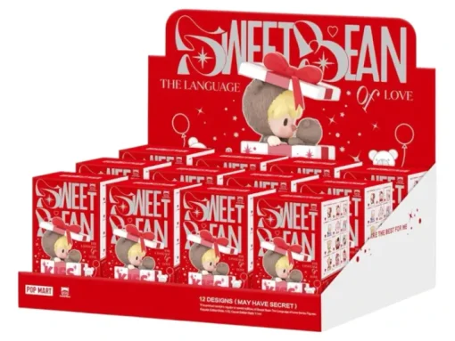 Pop Mart Sweet Bean The Language of Love Series Figures Sealed Case (12 Blind Box) - US Outlet
